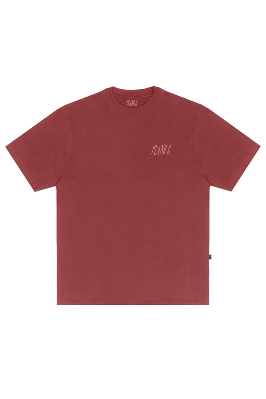 CAMISETA "BROKEN GLASS" BARN RED