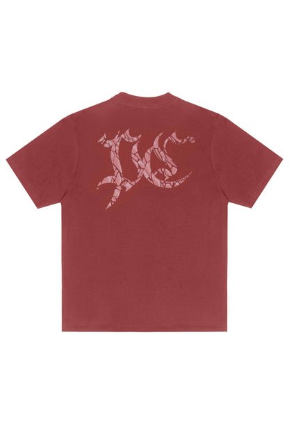 CAMISETA "BROKEN GLASS" BARN RED