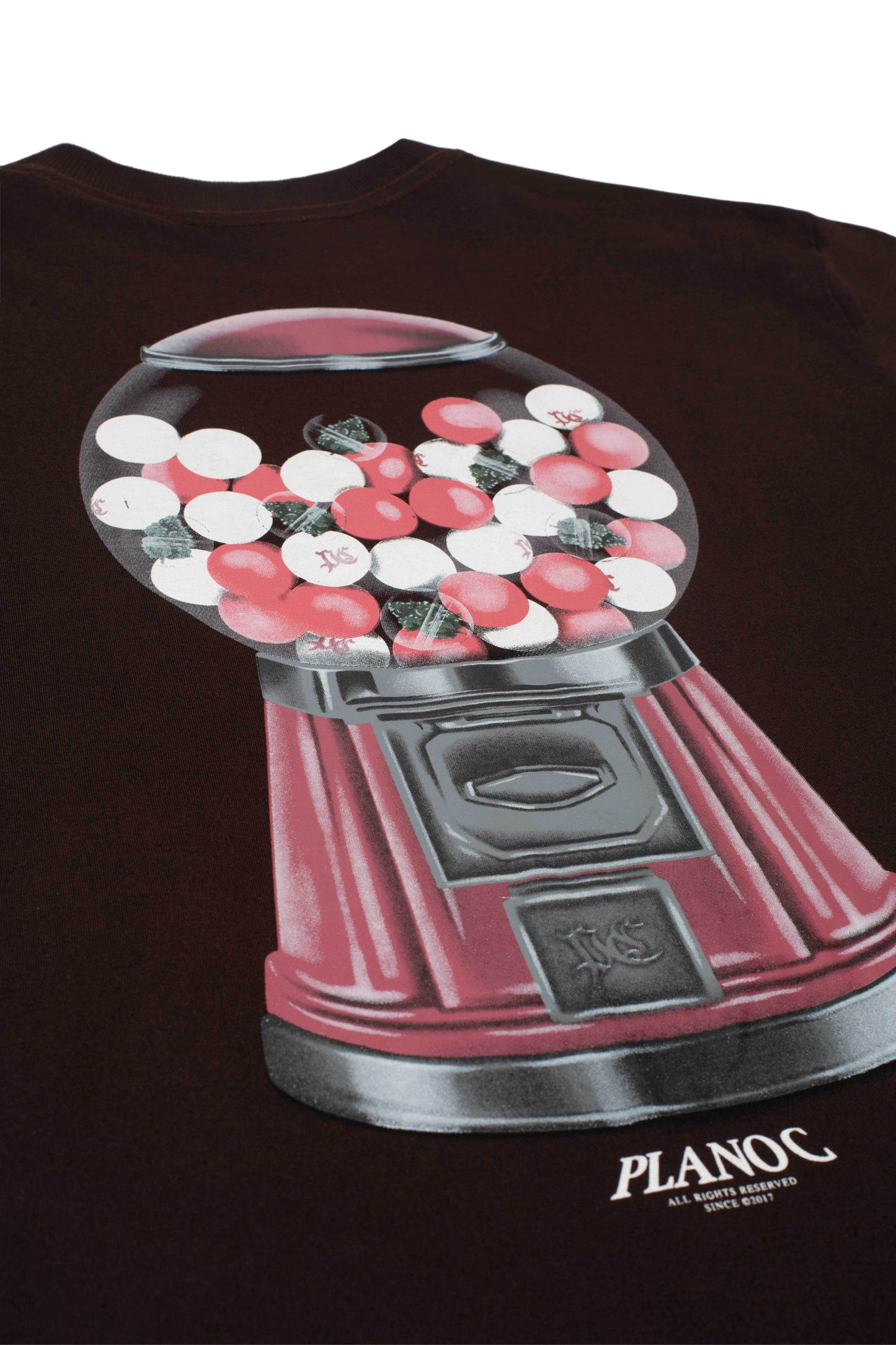 CAMISETA "VENDING MACHINE" BROWN