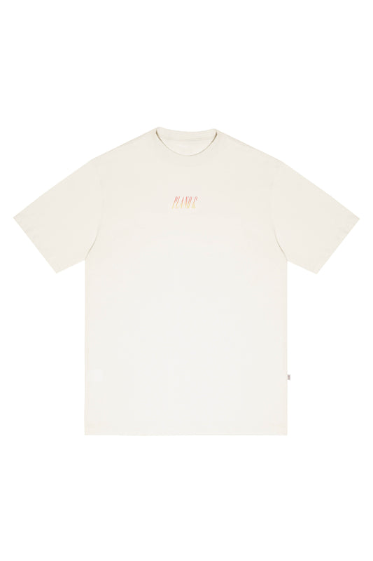 CAMISETA "FLAMES" OFF WHITE