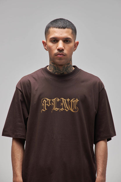 CAMISETA "GHOTIC" BROWN