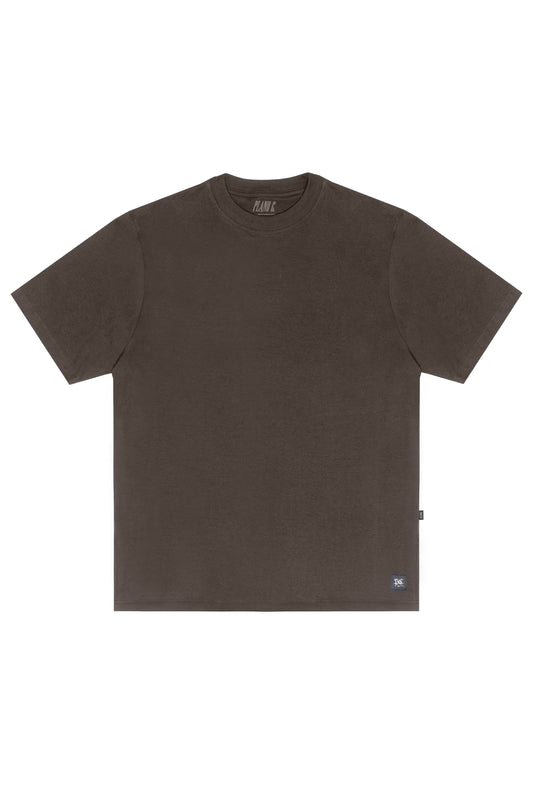 CAMISETA "LABEL" BROWN
