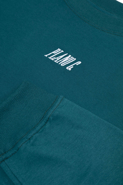 CAMISETA MANGA LONGA "LOGO" DARK SEA