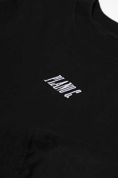 CAMISETA MANGA LONGA "LOGO" BLACK