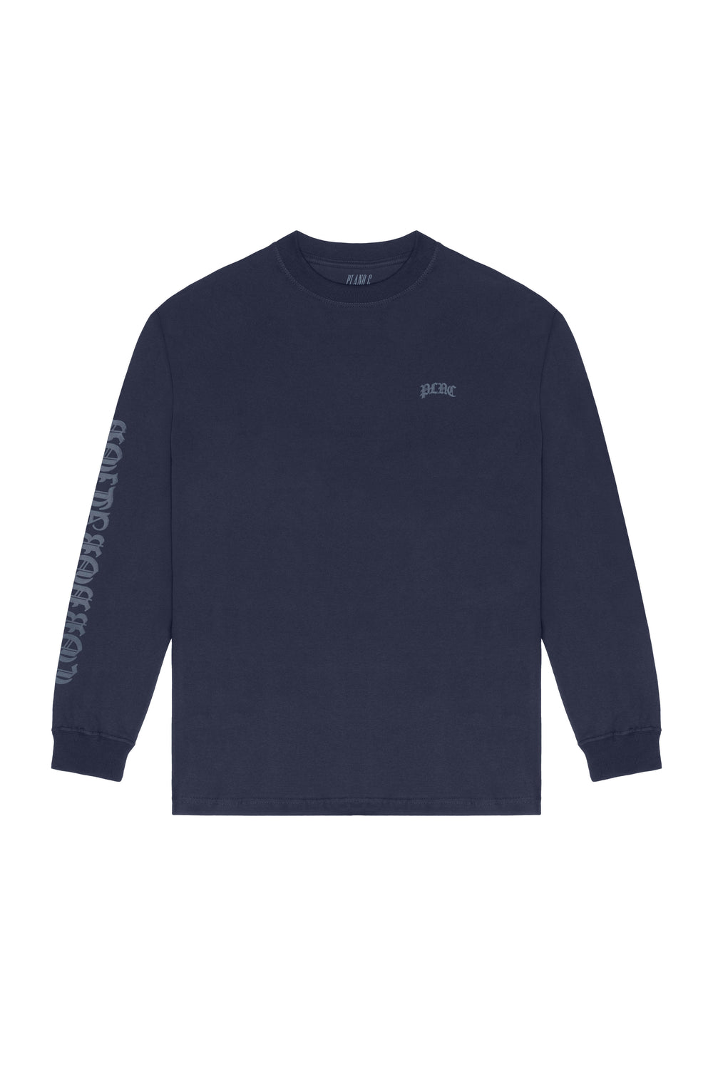 CAMISETA MANGA LONGA "PLNC" NAVY