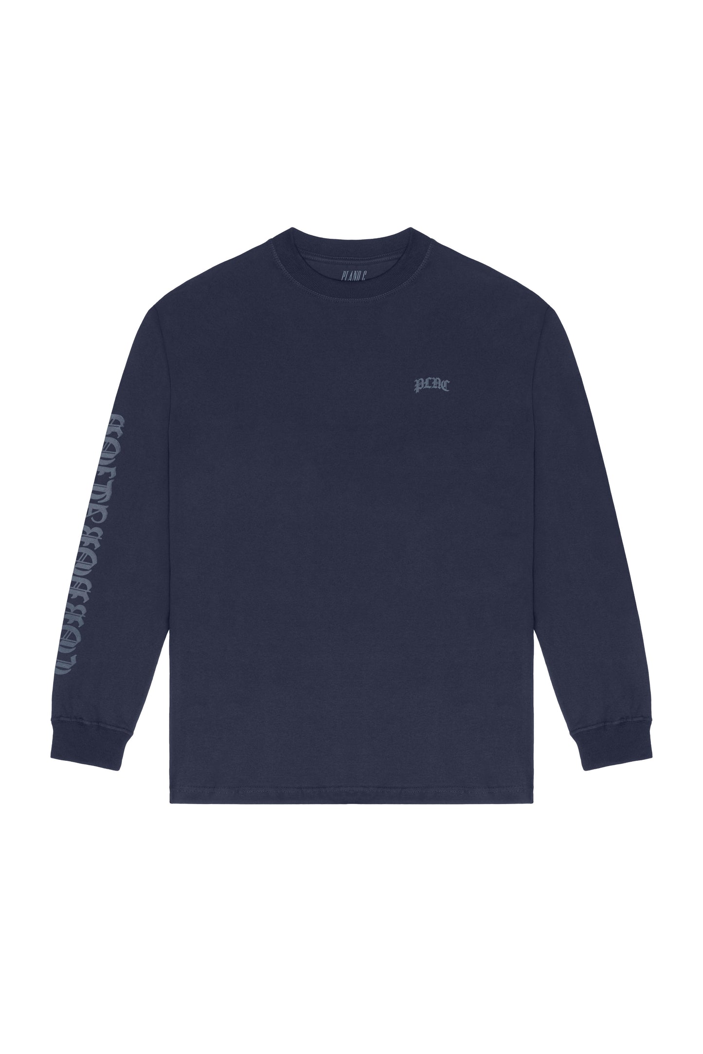 CAMISETA MANGA LONGA "PLNC" NAVY