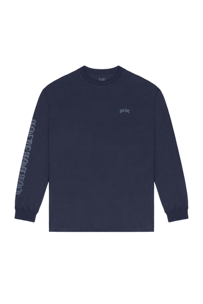 CAMISETA MANGA LONGA "PLNC" NAVY