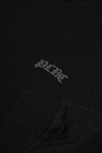 CAMISETA MANGA LONGA "PLNC" BLACK