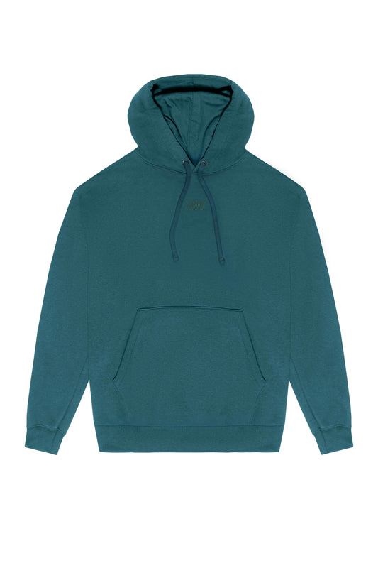 MOLETOM HOODIE "LOGO" DARK SEA