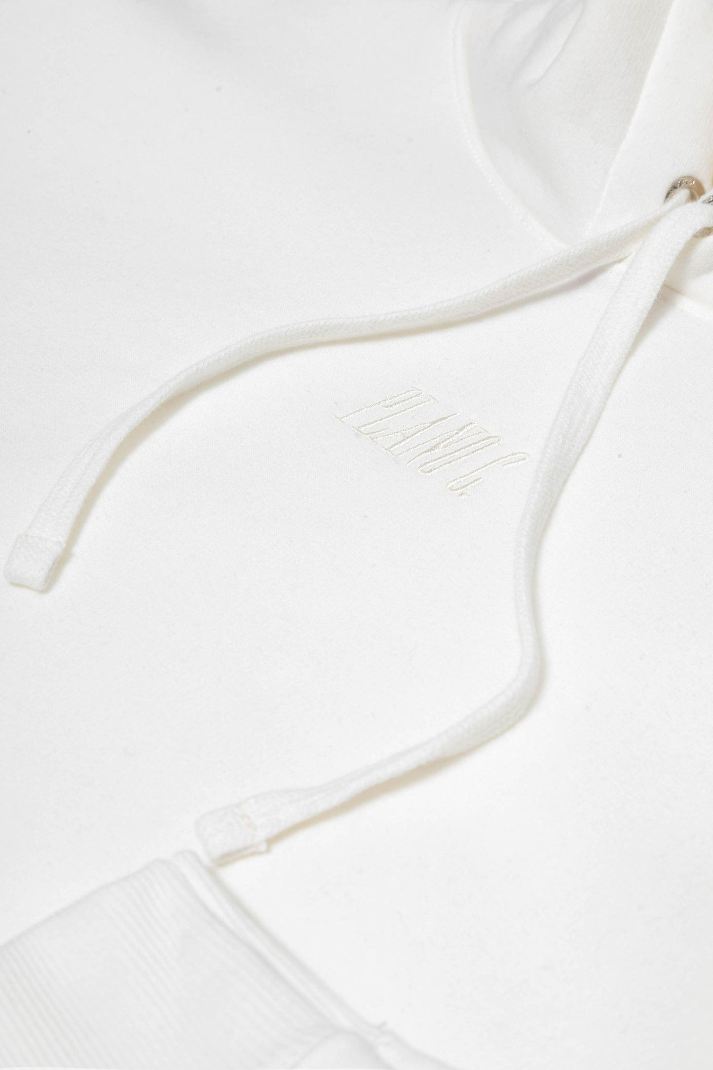 MOLETOM HOODIE "LOGO" OFF WHITE