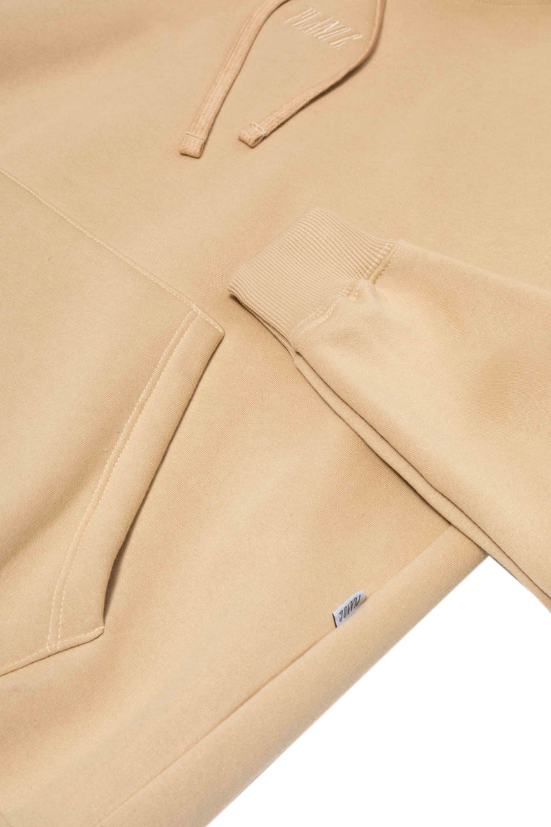 MOLETOM HOODIE "LOGO" SAFARI