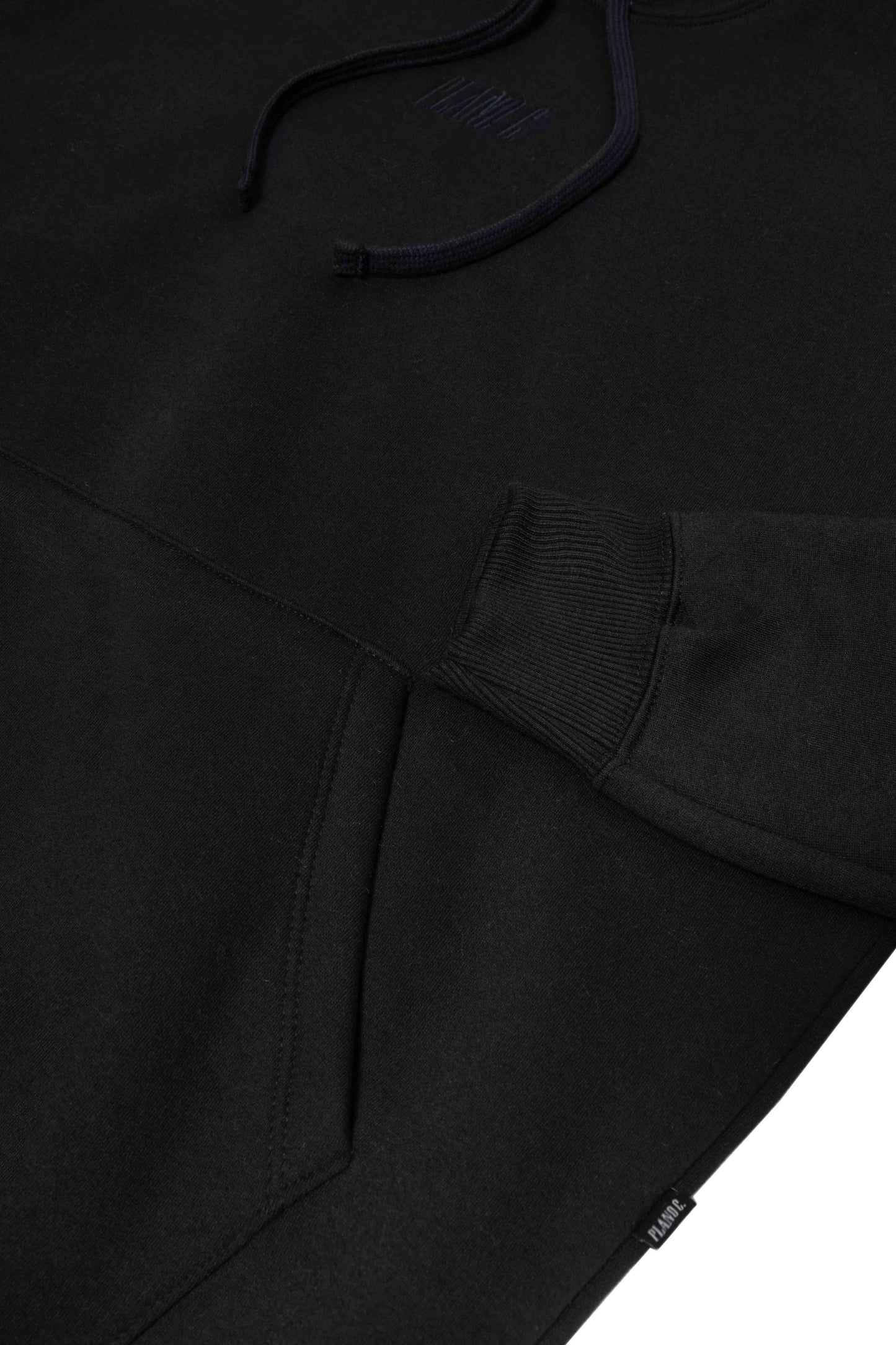MOLETOM HOODIE "LOGO" BLACK