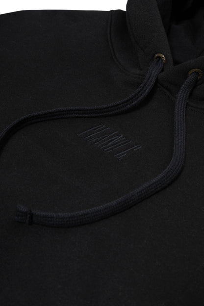 MOLETOM HOODIE "LOGO" BLACK