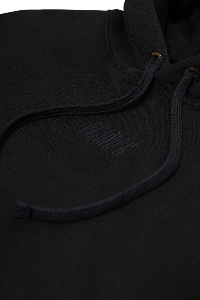 MOLETOM HOODIE "LOGO" BLACK
