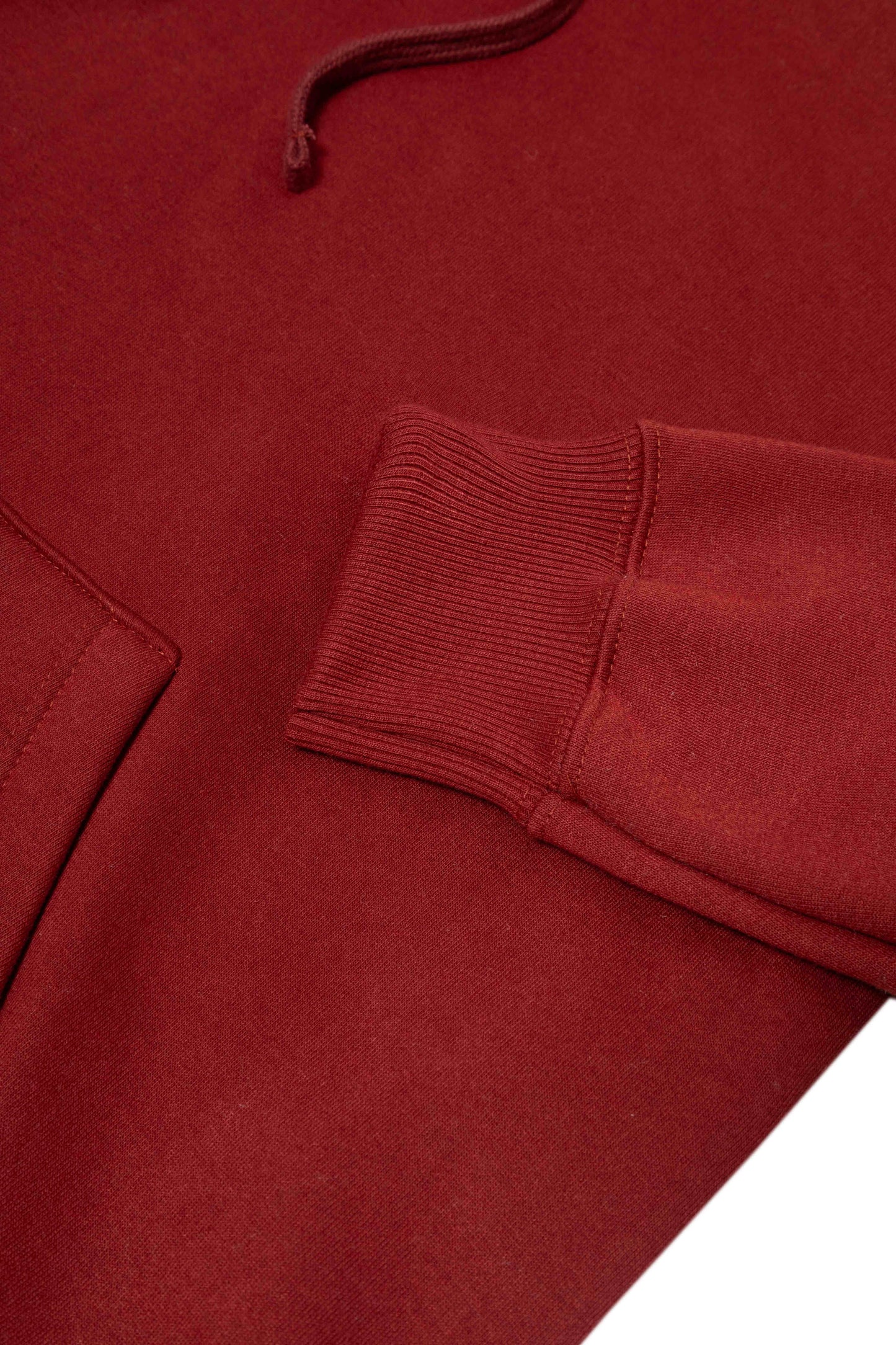 MOLETOM HOODIE "LOGO" BARN RED