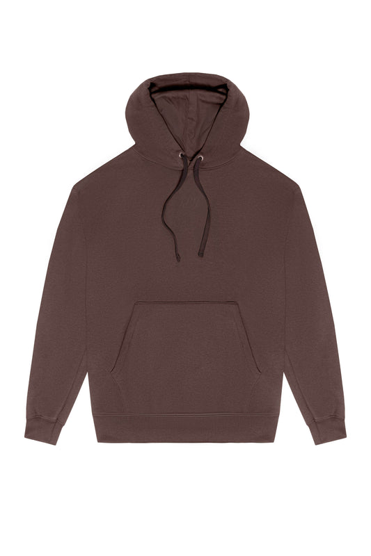 MOLETOM HOODIE "LOGO" BROWN