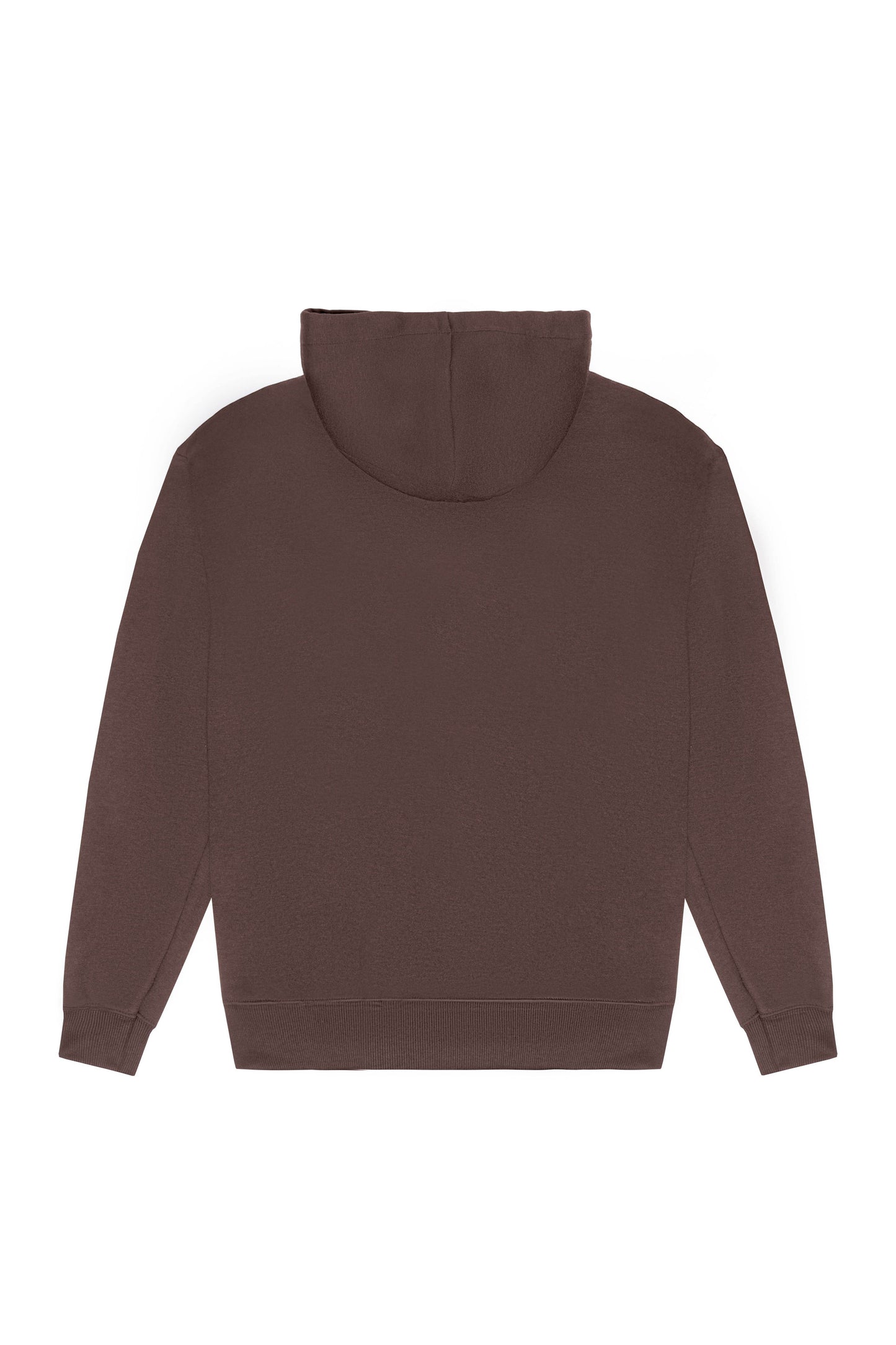 MOLETOM HOODIE "LOGO" BROWN