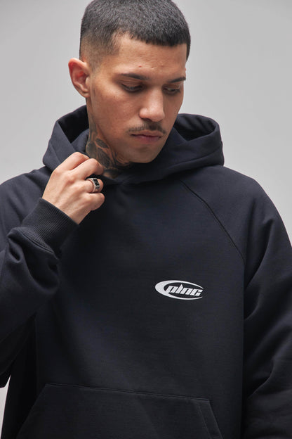 HOODIE RAGLAN PLNC PRETO