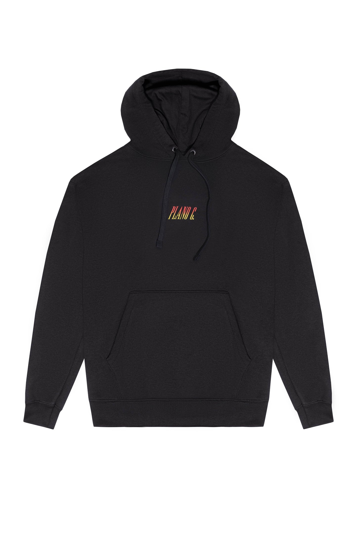 MOLETOM HOODIE "FLAMES" BLACK