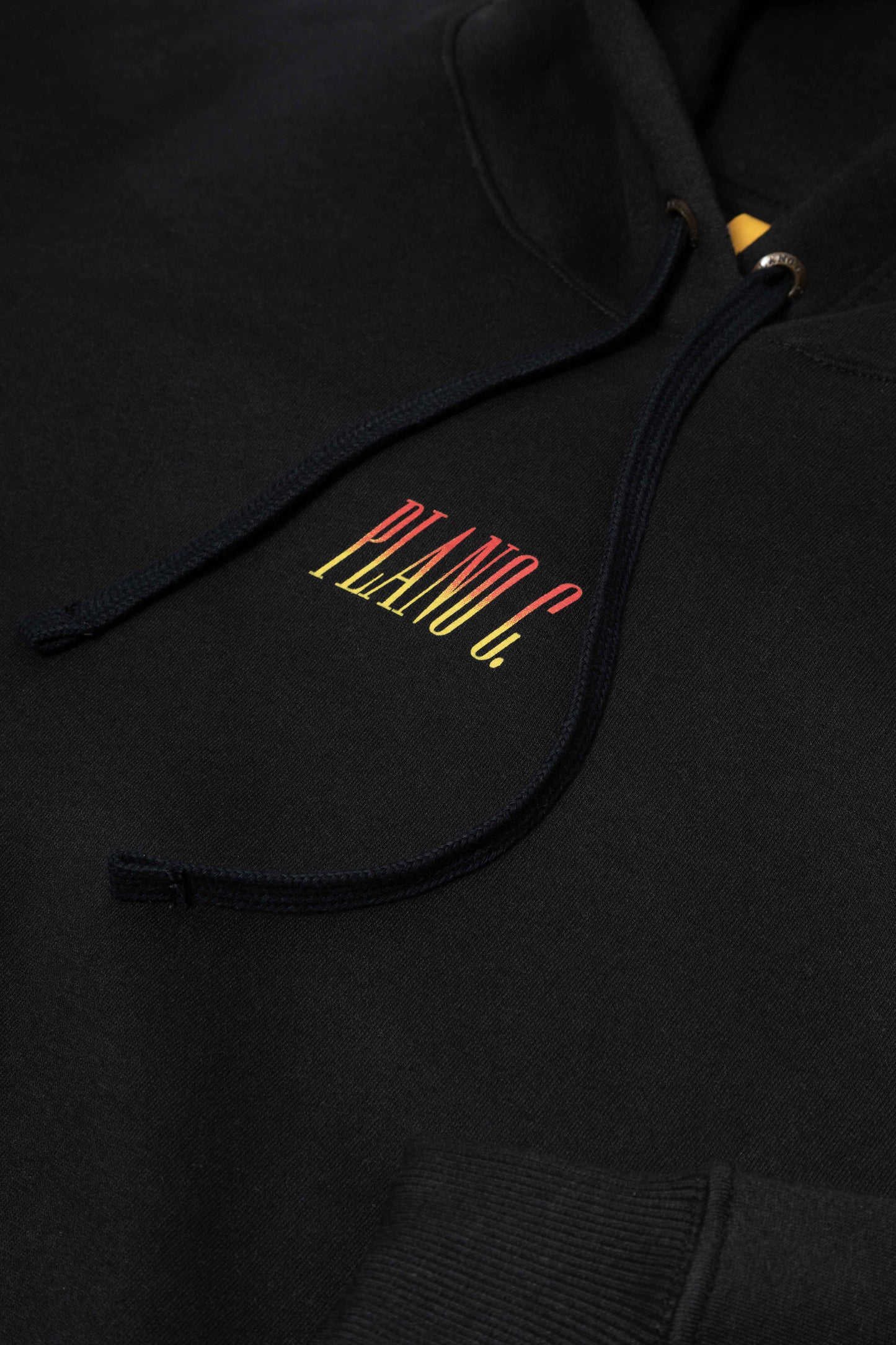 MOLETOM HOODIE "FLAMES" BLACK