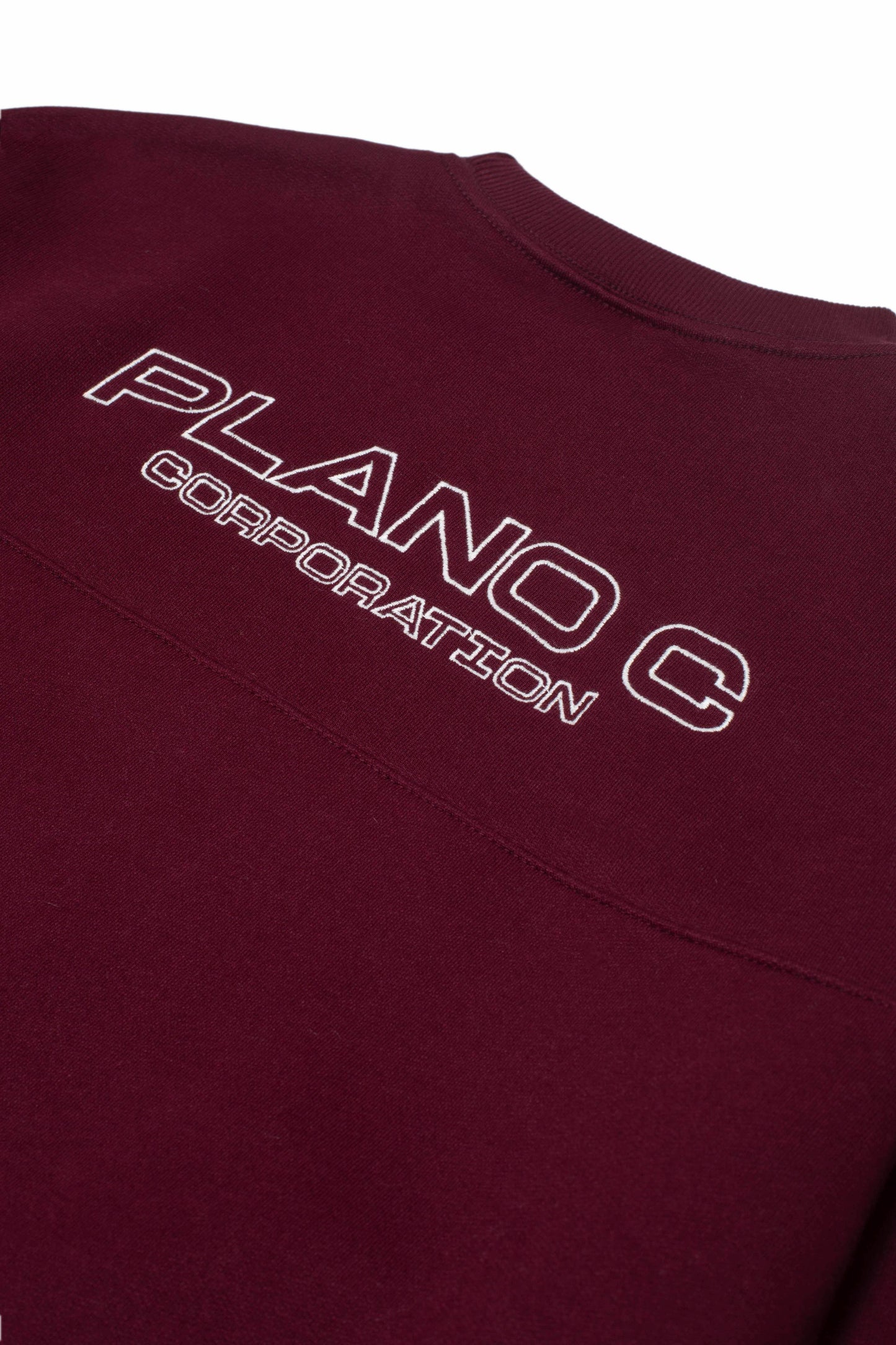 MOLETOM CREWNECK "PC" WINE