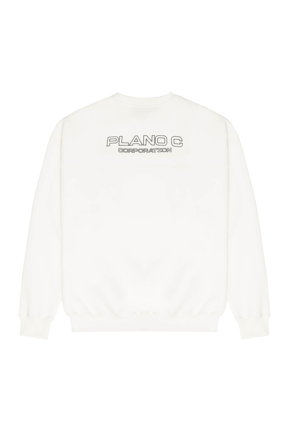 MOLETOM CREWNECK "PC" OFF WHITE