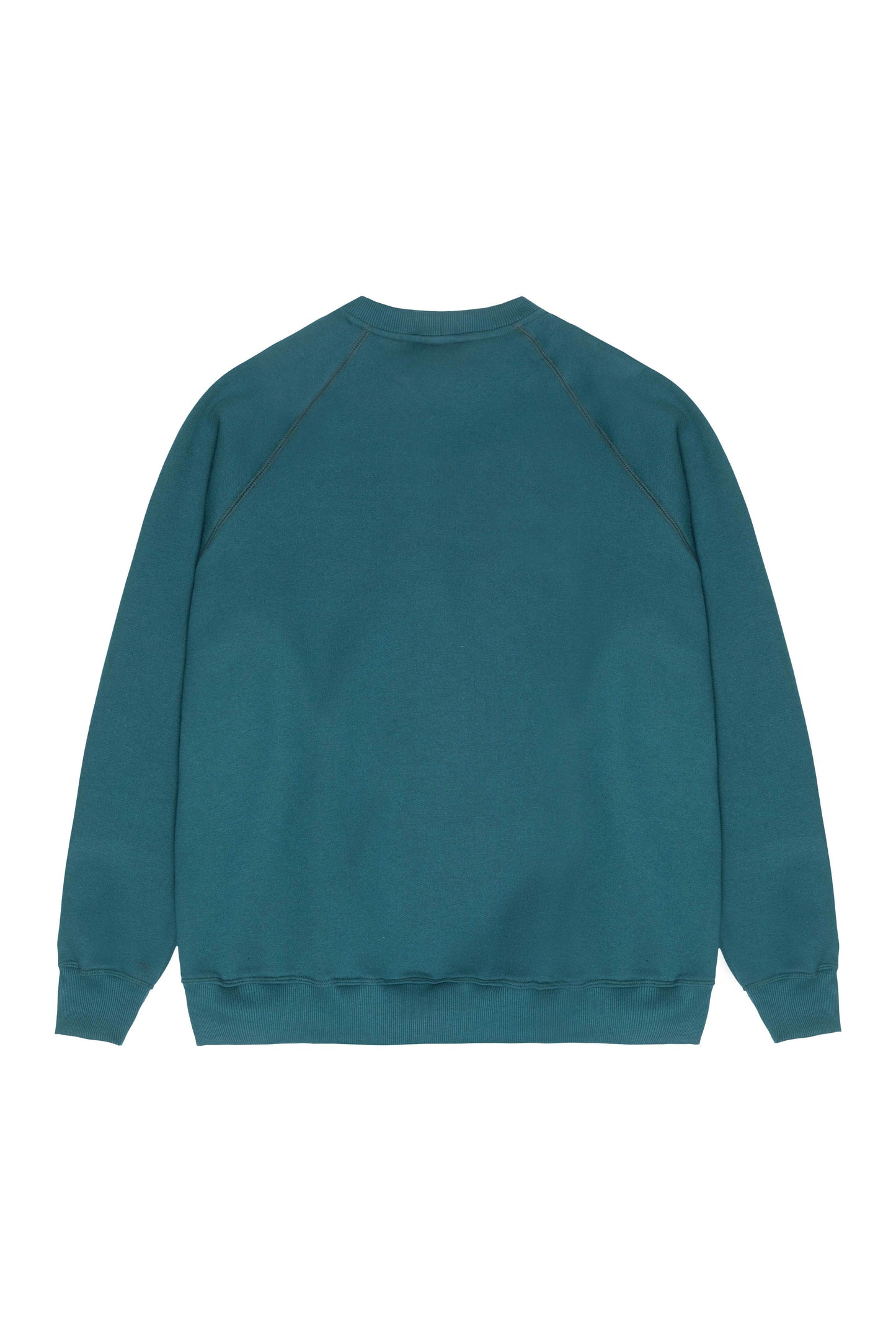 MOLETOM CREWNECK RAGLAN DARK SEA
