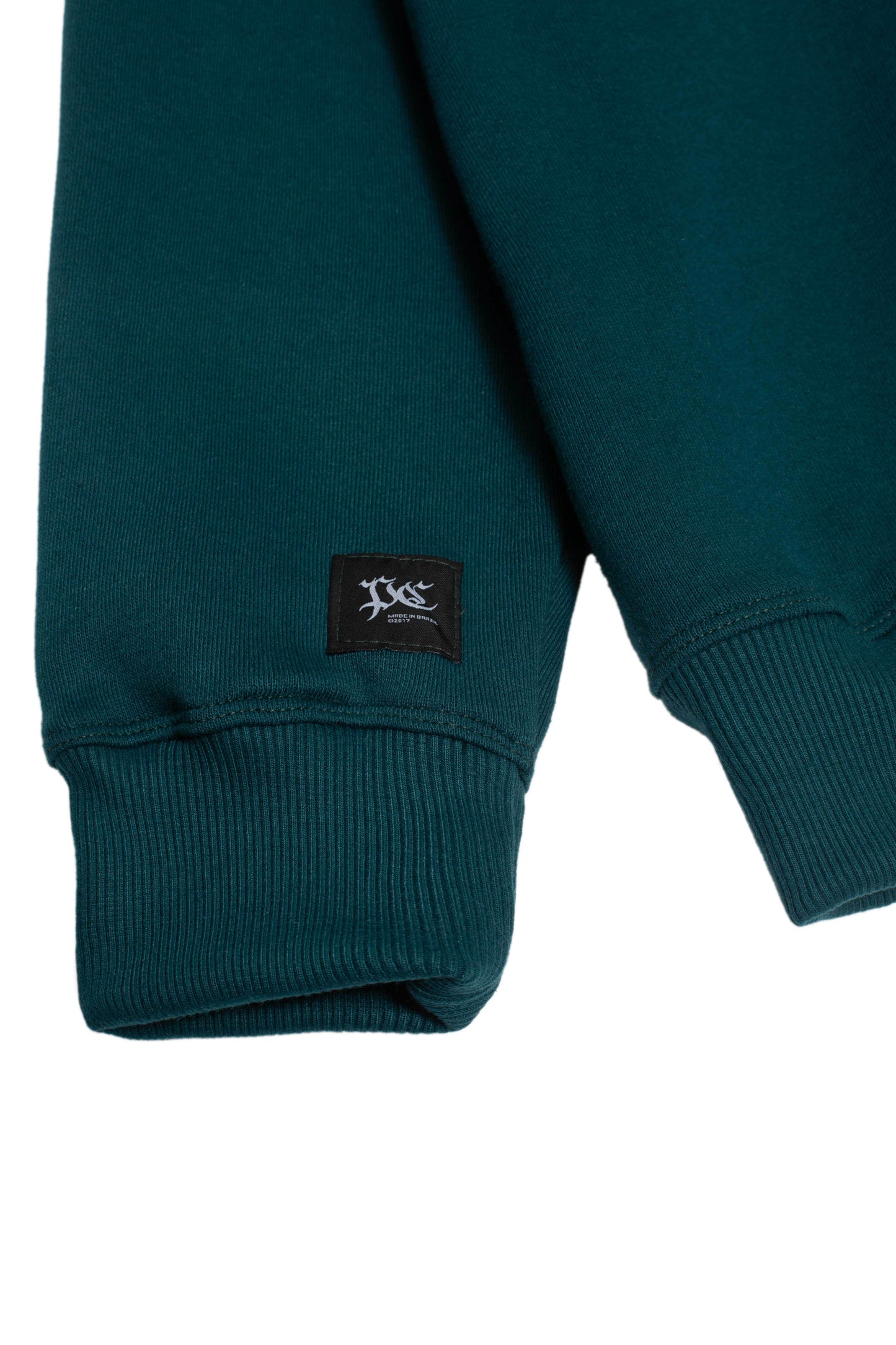 MOLETOM CREWNECK RAGLAN DARK SEA