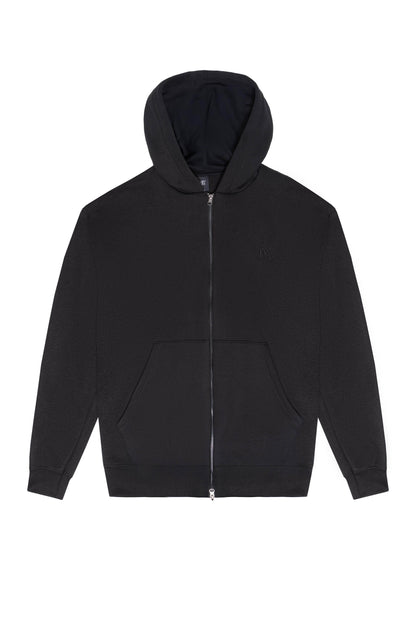 JAQUETA ZIP HOODIE BLACK