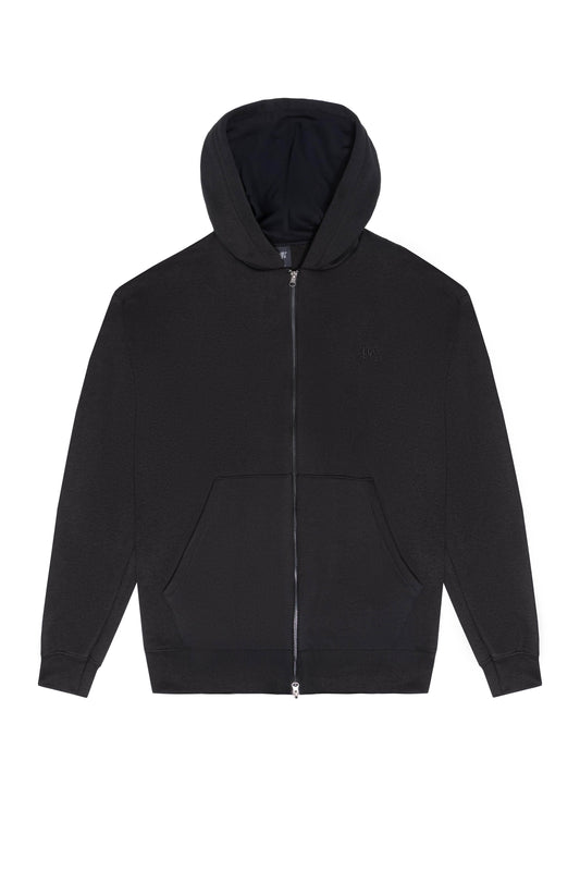 JAQUETA ZIP HOODIE BLACK