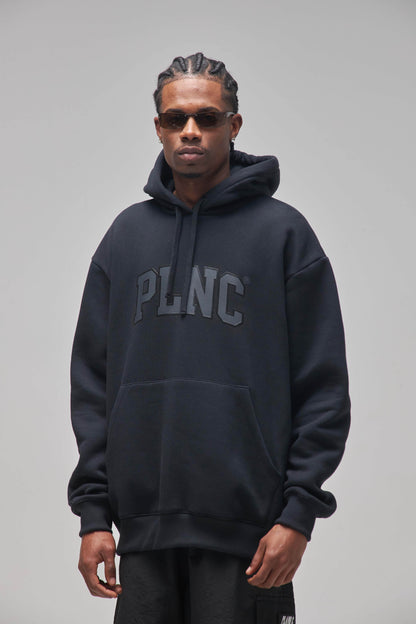 MOLETOM HOODIE "PLNC" BLACK