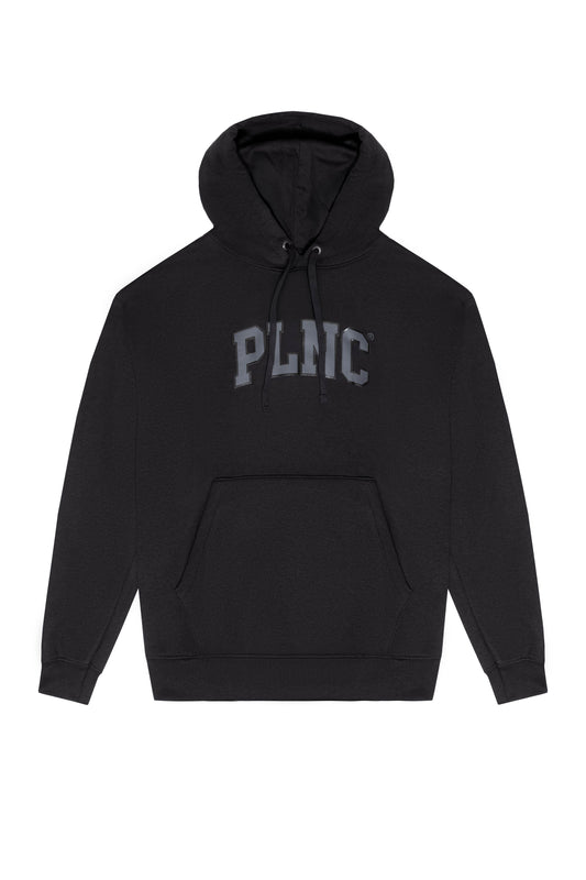 MOLETOM HOODIE "PLNC" BLACK