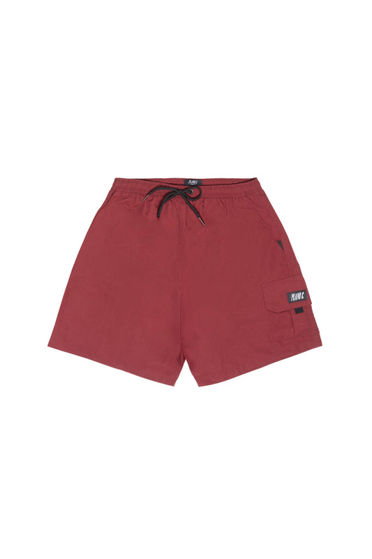 SHORTS NYLON WR CARGO MERLOT
