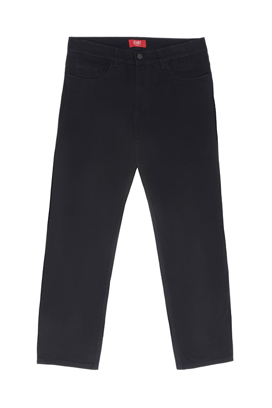 CALÇA STRAIGHT COTTON BLACK