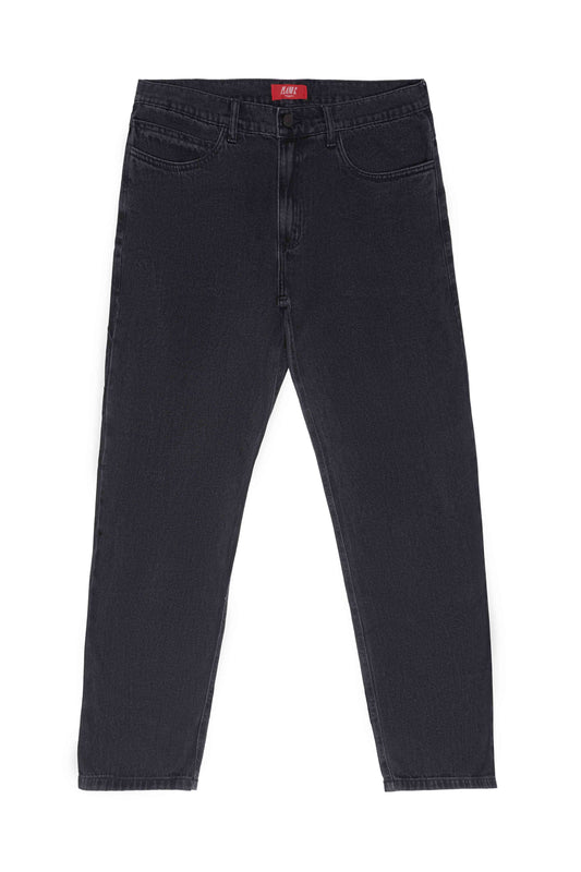 CALÇA WORK DENIM WASHED BLACK
