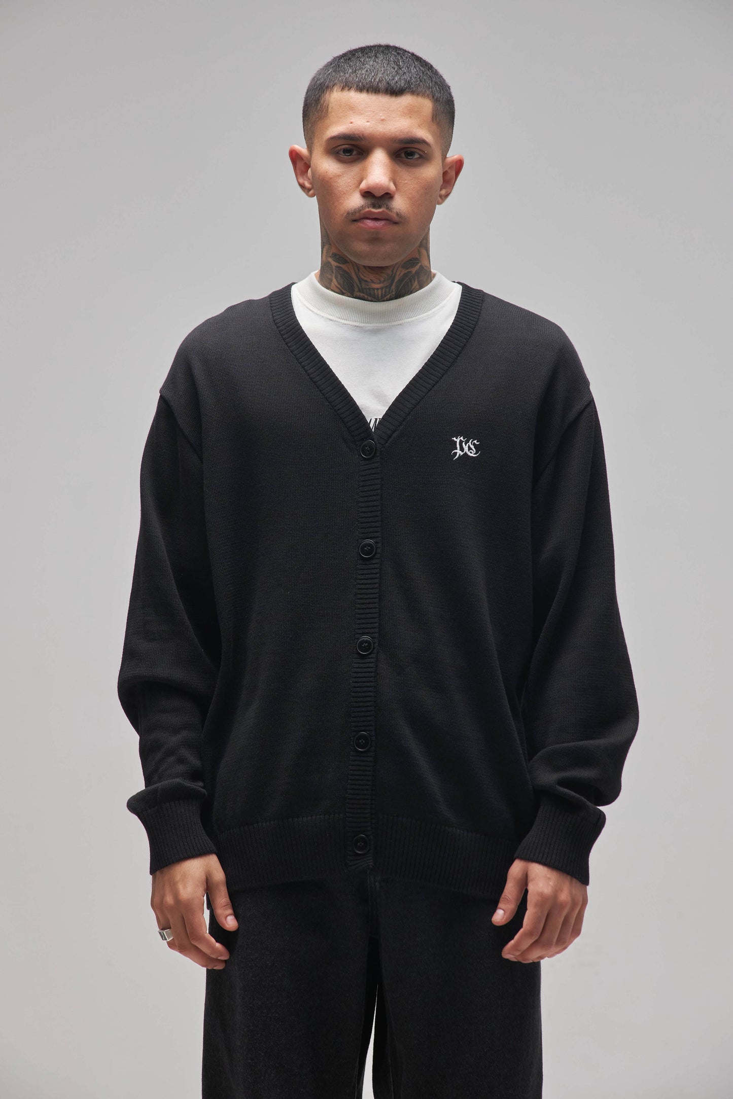 CARDIGAN TRICOT BLACK