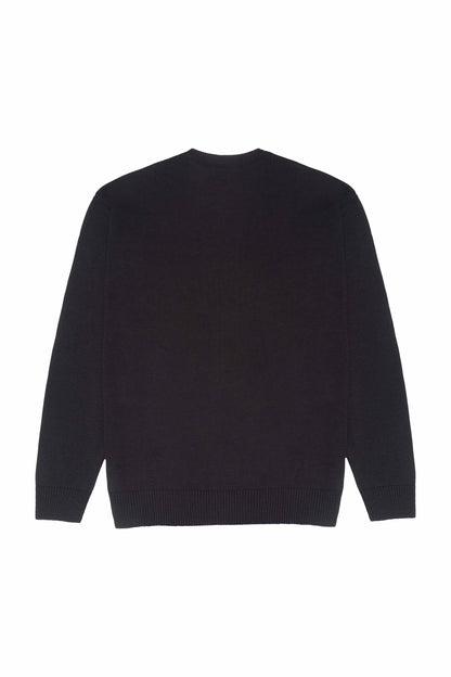 CARDIGAN TRICOT BLACK