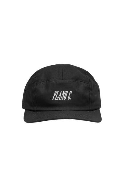 BONÉ 5 PANEL REFLECTIVE BLACK
