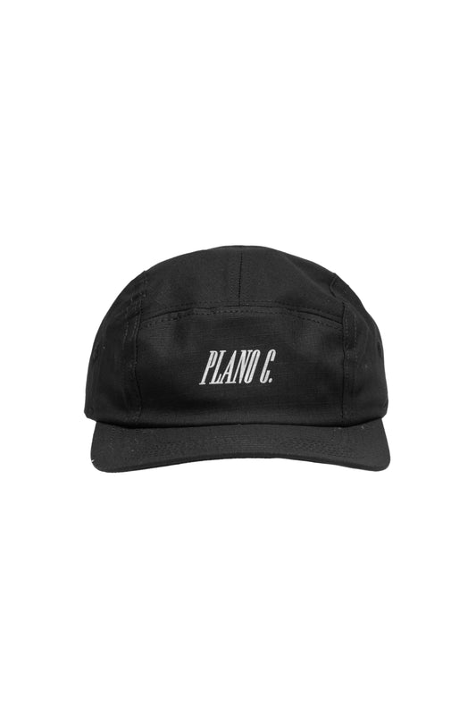 BONÉ 5 PANEL REFLECTIVE BLACK