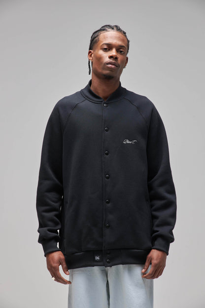 BOMBER RAGLAN "SIGNATURE" BLACK