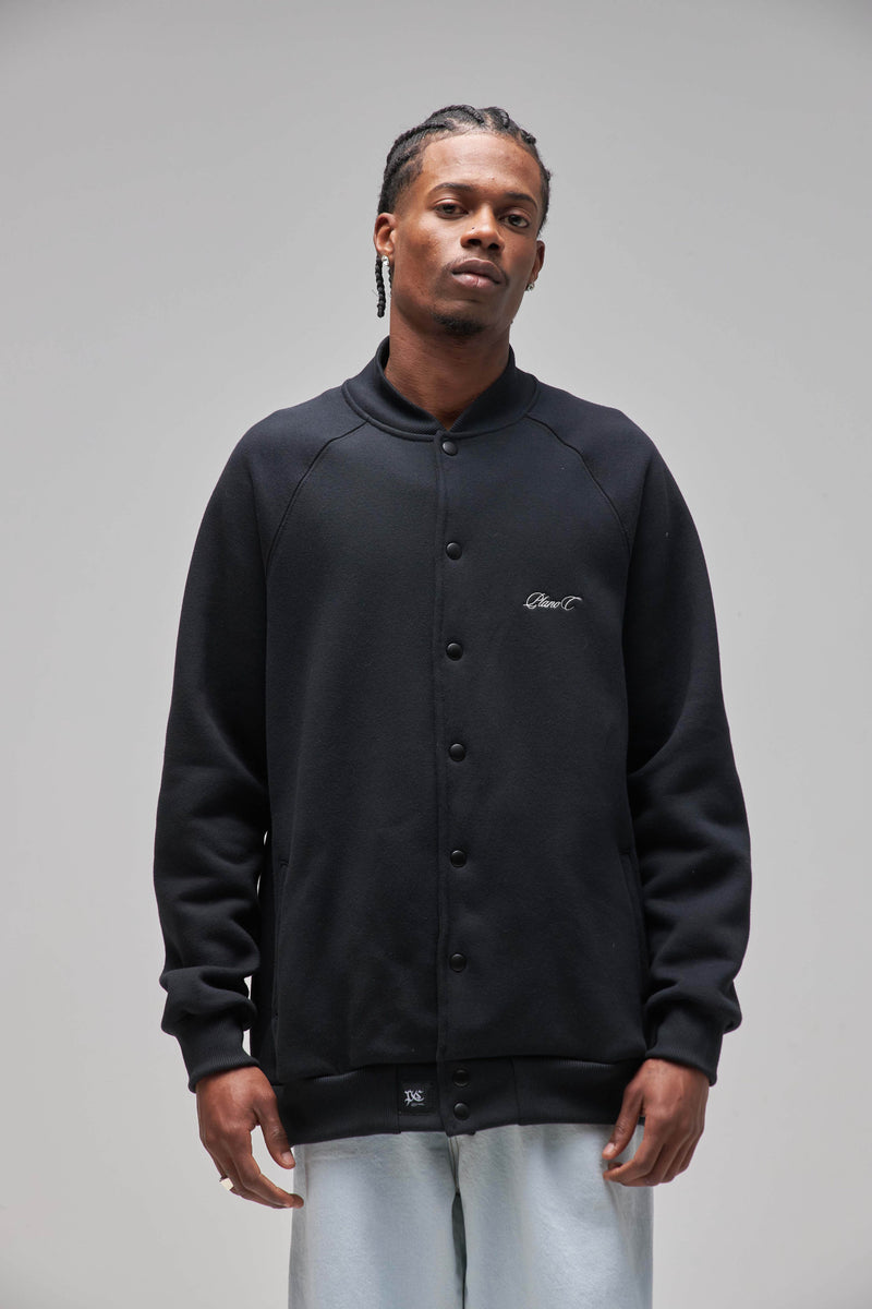 BOMBER RAGLAN "SIGNATURE" BLACK