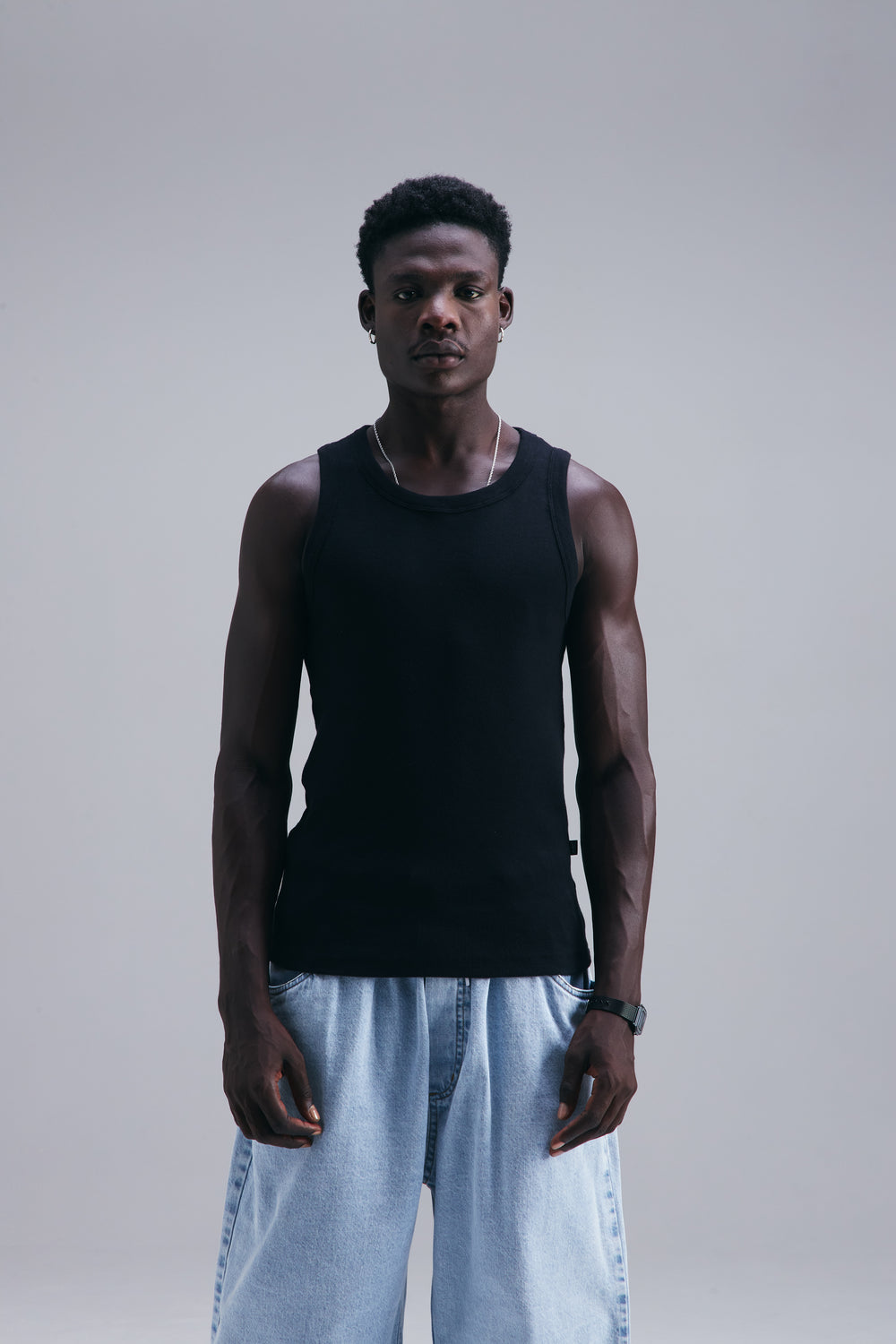 REGATA "TANK TOP" BLACK