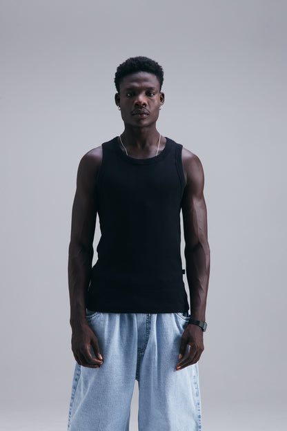 REGATA "TANK TOP" BLACK