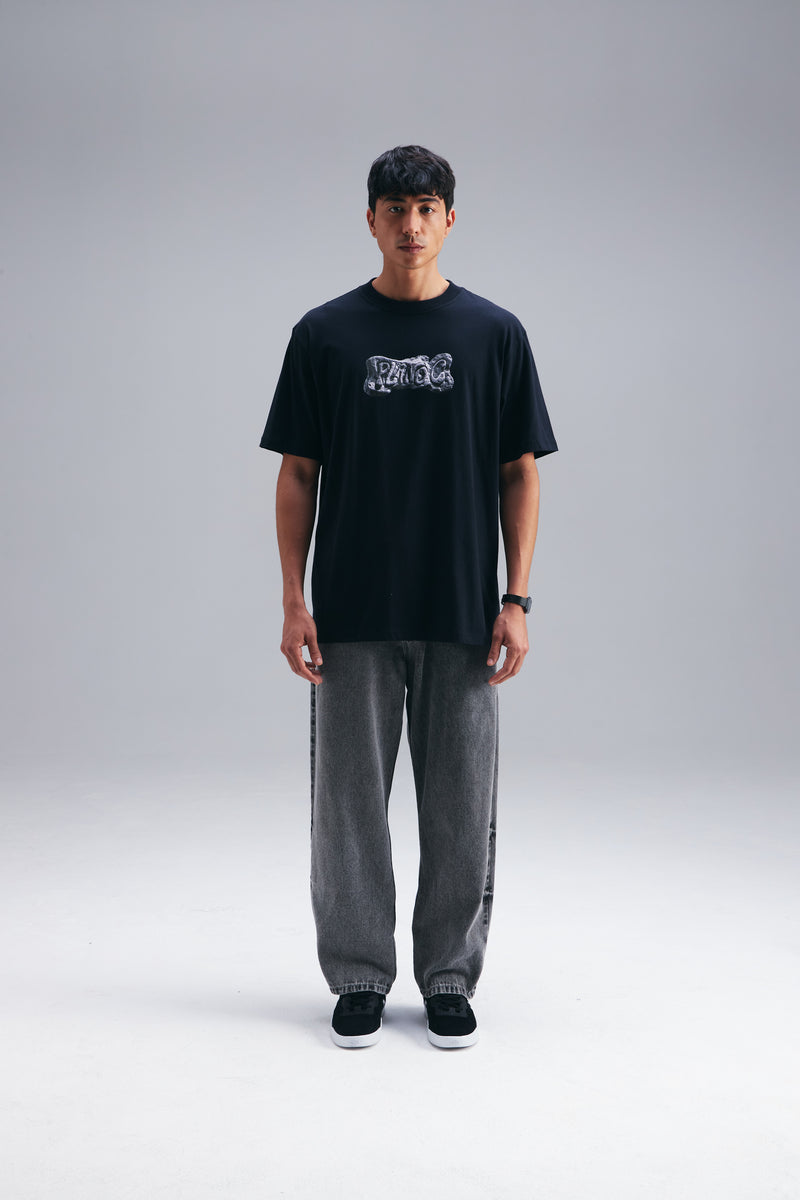 CAMISETA "FOSSIL ROCK" BLACK