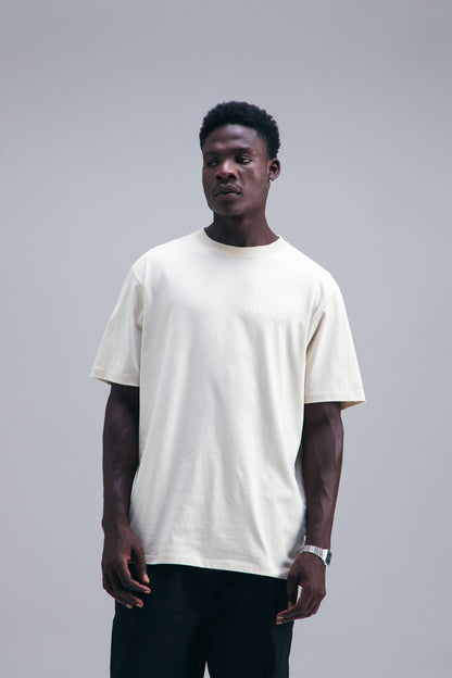 CAMISETA "PLNC CLUB" OFF WHITE