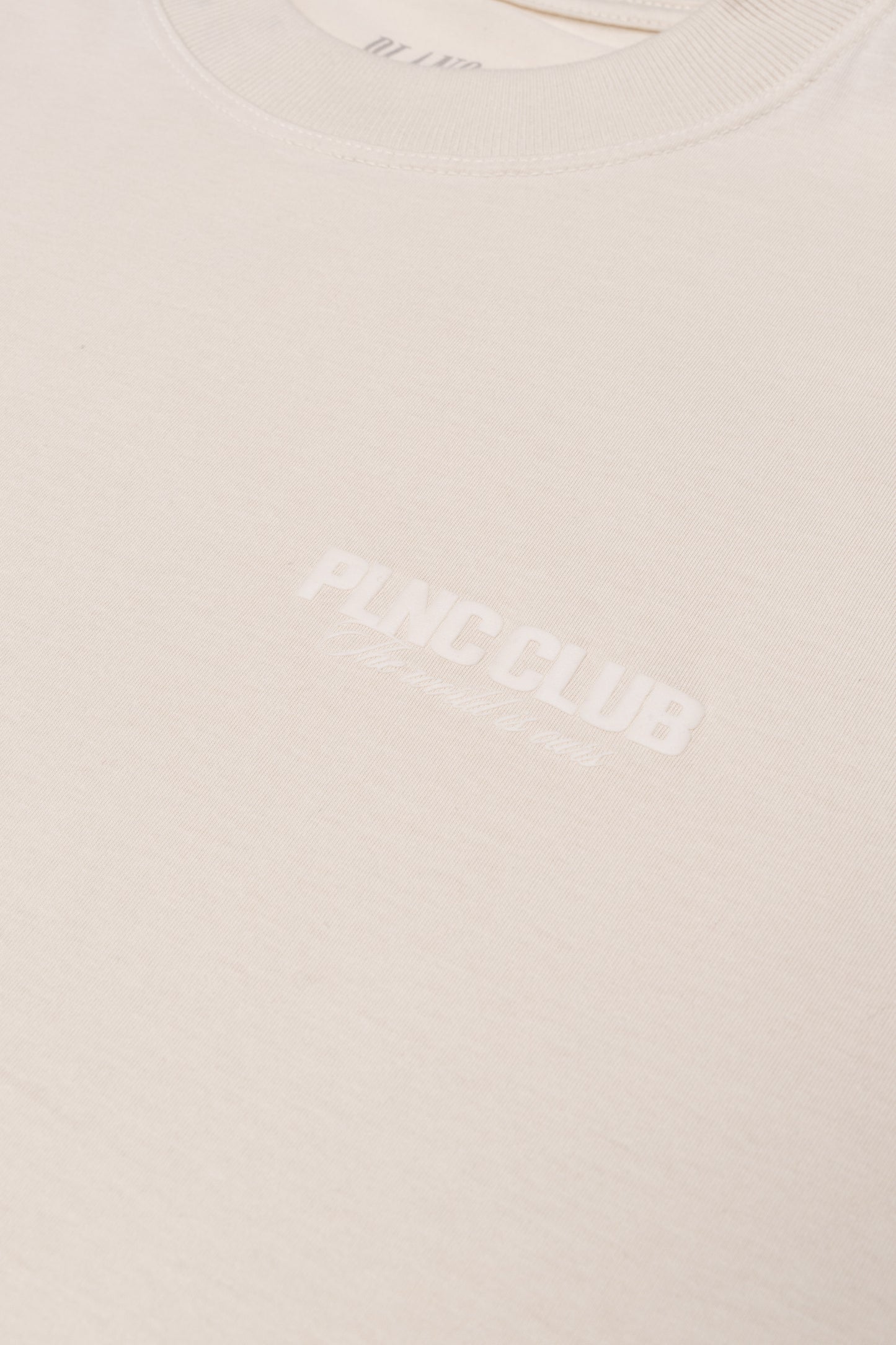 CAMISETA "PLNC CLUB" WHITE SAND