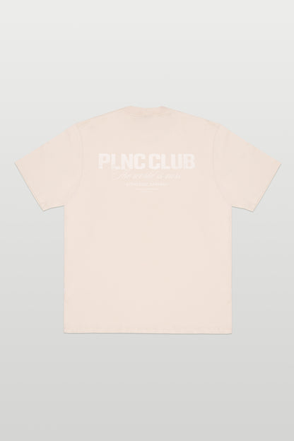 CAMISETA "PLNC CLUB" WHITE SAND