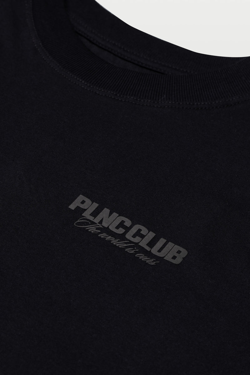 CAMISETA "PLNC CLUB" BLACK