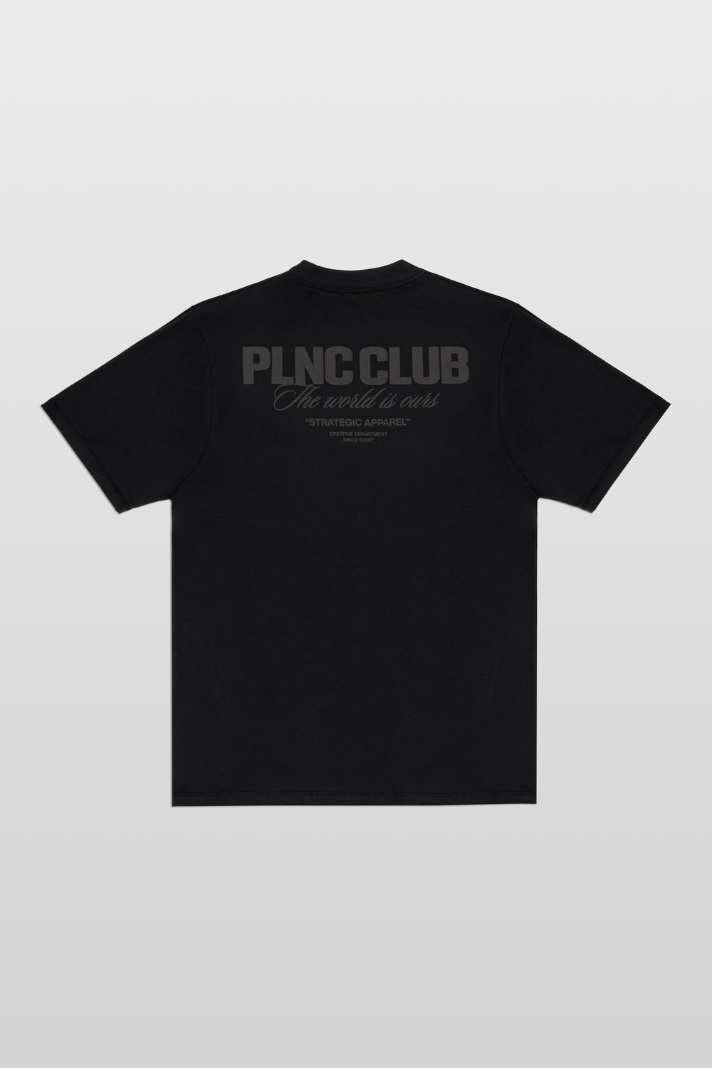 CAMISETA "PLNC CLUB" BLACK