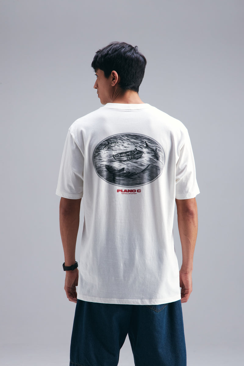 CAMISETA "CRITICAL" OFF WHITE